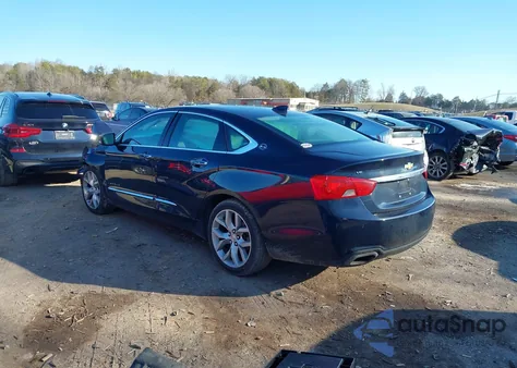 2018 Chevrolet Impala 2Lz из США, поврежденный, VIN 2G1125S36J9171127